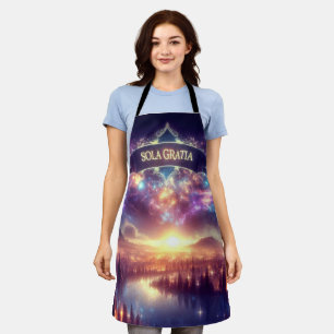 Sola Gratia Grace allein Christlich reformierte So Schürze