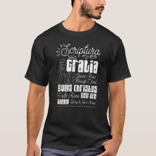 Sola Scriptura - Christliche Reformation 5 T-Shirt
