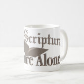 Sola Scriptura-Tasse Kaffeetasse (VorderseiteRechts)