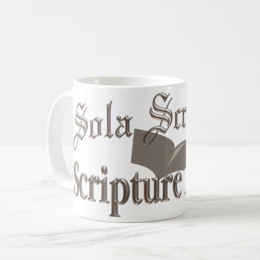 Sola Scriptura-Tasse Kaffeetasse (Vorderseite Links)