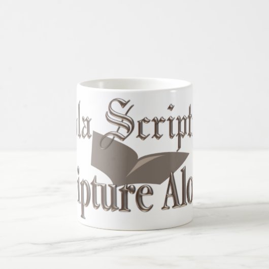 Sola Scriptura-Tasse Kaffeetasse (Mittel)