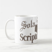 Sola Scriptura-Tasse Kaffeetasse (Links)