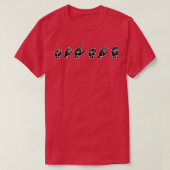 SOLACE ASL Signing Language Design 3 T-Shirt (Design vorne)