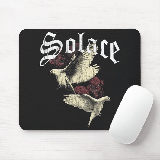 Solace - Gothic Streetwear Design Mousepad (Mit Mouse)