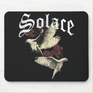 Solace - Gothic Streetwear Design Mousepad