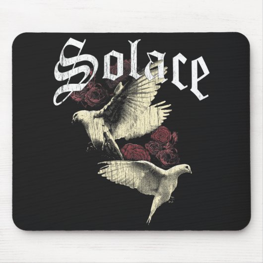 Solace - Gothic Streetwear Design Mousepad (Vorne)