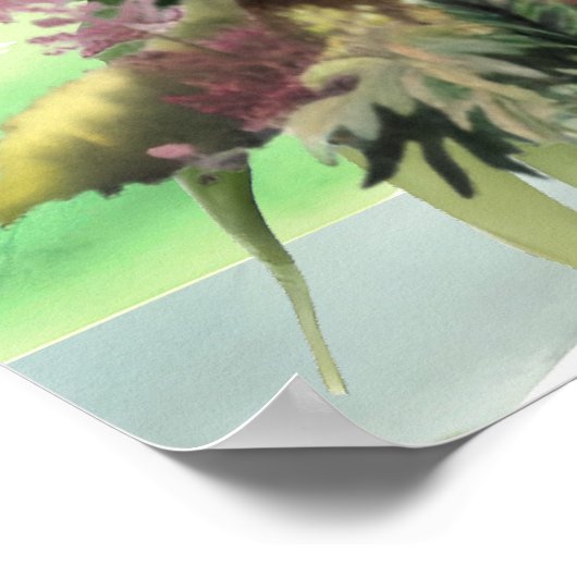 Solace in Rainforest Spirituelles Zen Zitat für Le Poster (Ecke)