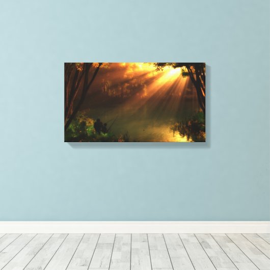 Solace Leinwanddruck (Insitu (Holzboden))