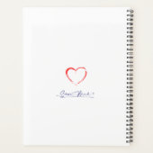 Solace Mind® I AM Affirmations Planner Planer (Rückseite)