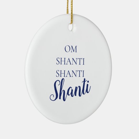 Solace Mind® OM Shanti Ornament (Rechts)