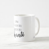 Solace Mind® OM Shanti Tasse (VorderseiteRechts)