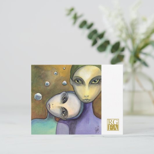 Solace Postcard Postkarte (Stehend Vorderseite)