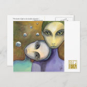 Solace Postcard Postkarte (Vorne/Hinten)