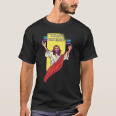 Solana Crypto hat die Kryptowährung Jesus T-Shirt (Vorderseite)