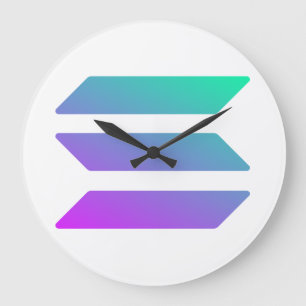 Solana Große Wanduhr