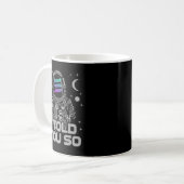 Solana ich sagte Ihnen so Astronaut Crypto SOL Coi Kaffeetasse (Vorderseite Links)