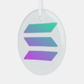 Solana Ornament Aus Glas (Vorderseite links)