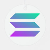 Solana Ornament Aus Metall (Rückseite)