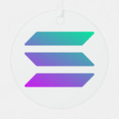 Solana Ornament Aus Metall (Vorderseite)