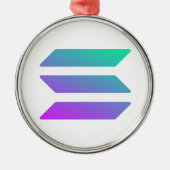 Solana Ornament Aus Metall (Vorne)