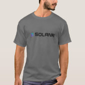 SOLANA SOL Crypto Coin Blockchain Decentralized De T-Shirt (Vorderseite)