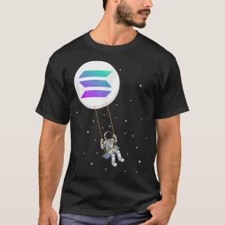 Solana Swing, SOL Trader Kryptowährung Moon Boy T T-Shirt