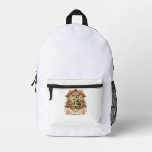 Solange Cozy Alligator Haus Rucksack