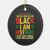 Solange ich schwarz bin, bin ich historisch keramik ornament (Links)