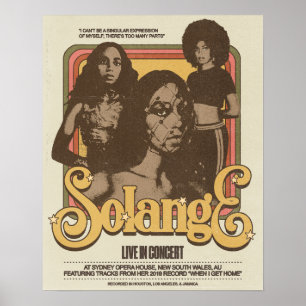 Solange lebe in New South Wales, Au Poster