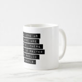 Solange Tests vorliegen Kaffeetasse (VorderseiteRechts)