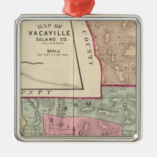 Solano Co 3 Ornament Aus Metall (Vorne)