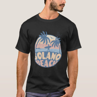 Solano Kalifornien Strand Surfen Sommerurlaub T-Shirt