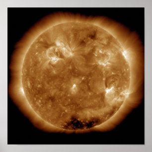 Solar activity on the Sun 5 Poster