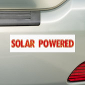 Solar angetrieben autoaufkleber (Auf Auto)