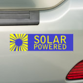 Solar angetrieben autoaufkleber (Auf Auto)
