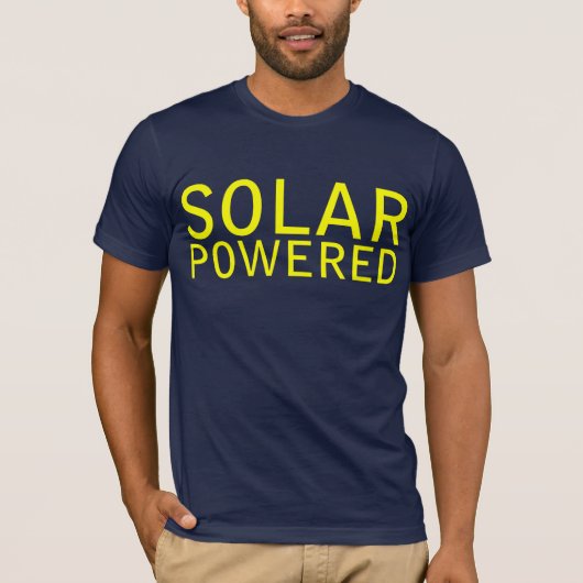 Solar angetrieben T-Shirt (Vorderseite)