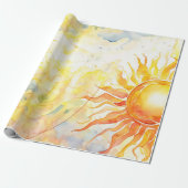 Solar Beam Brilliant Geschenkpapier (Ungerollt)
