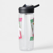 Solar Bear Funny Polar Beach Art Toon Charakter Trinkflasche (Links)