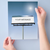 Solar-Billboard-Flyer Flyer (Hand)