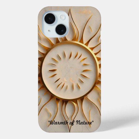 "Solar Blaze" Case-Mate iPhone Hülle (Rückseite)