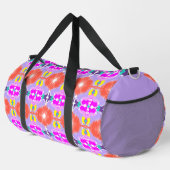 Solar Bloom Kaleidoscope Duffle Bag (Rechte Ecke)