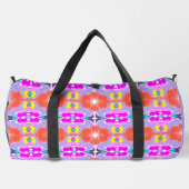 Solar Bloom Kaleidoscope Duffle Bag (Rückseite)