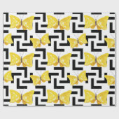 Solar-Blume Geschenkpapier (Flach)