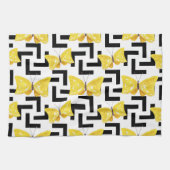 Solar-Blume Geschirrtuch (Horizontal)