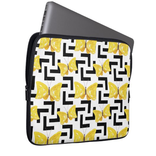 Solar-Blume Laptopschutzhülle (Vorne Rechts)