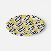 Solar-Blume Pappteller (Schrägansicht)