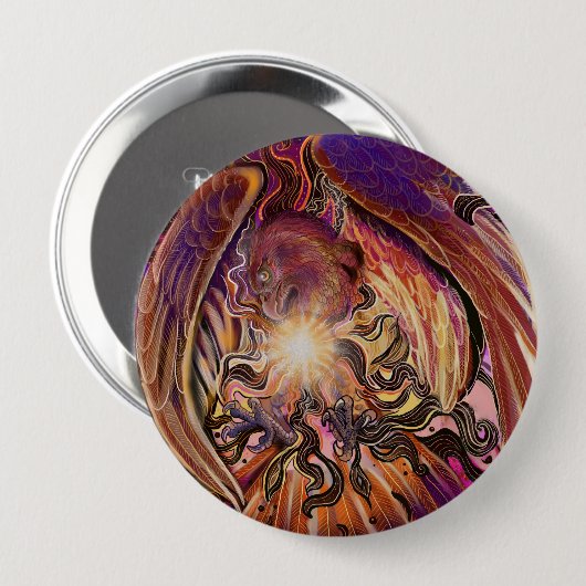 Solar Burst Hawk Button (Vorne & Hinten)