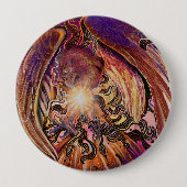 Solar Burst Hawk Button (Vorderseite)