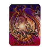 Solar Burst Hawk Magnet (Vertikal)