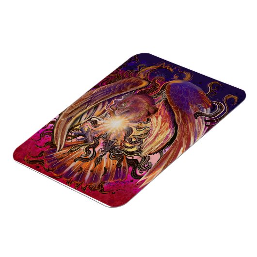 Solar Burst Hawk Magnet (Linke Seite)